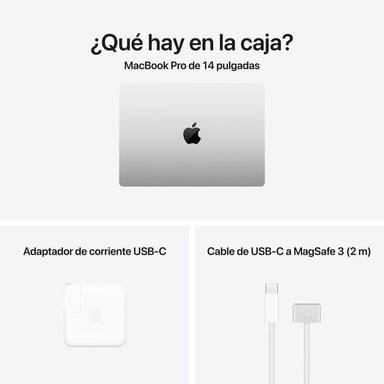 MACBOOK PRO 14″ M5 16GB RAM + 512GB SSD (TECLADO INGLES) - SILVER - 7