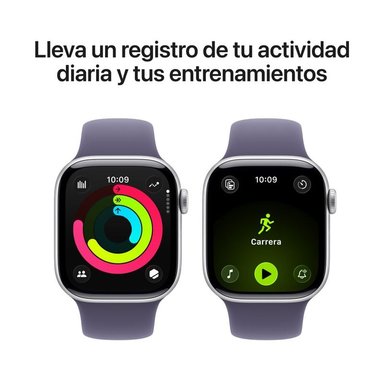 APPLE WATCH SERIES 11 GPS WITH 46MM SPORT BAND - SILVER - 3