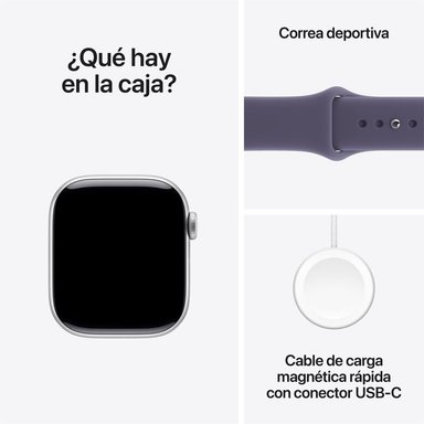 APPLE WATCH SERIES 11 GPS WITH 46MM SPORT BAND - SILVER - 7
