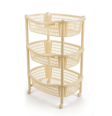 DESPENSERO REYPLAST CREMA OVALADO FORTE 3 NIVELES