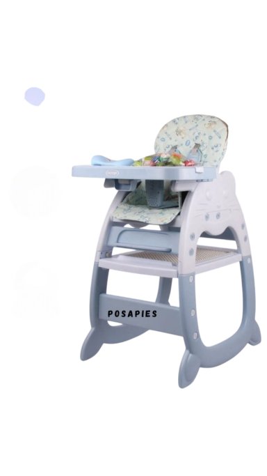 SILLA DE COMER PARA BEBES CON BLUETHOOT MODELO GATO