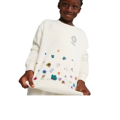 POLERA NIÑA PUMA BLANCO HUMO LIBERTY