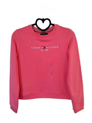 POLERA MANGA LARGA NIÑA TOMMY HILFIGER CLASICA LOGO TOMMY