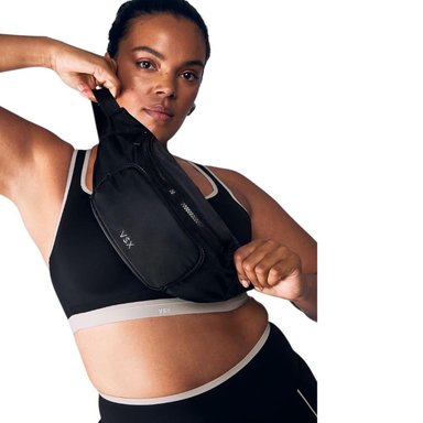 CANGURO VICTORIAS SECRET RIÑONERA NEGRA