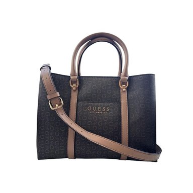 CARTERA GUESS MONOGRAFIADA MARRON MORRIGAN