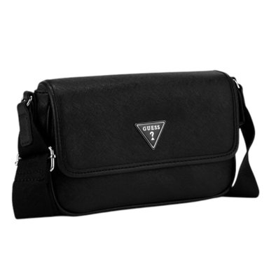 CARTERA CROSSBOSY GUESS NEGRA CON CINTA VIVIETTE