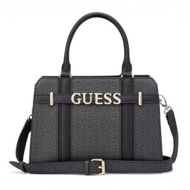 CARTERA MEDIANA GUESS MONOGRAFIADA NEGRA LISBETH