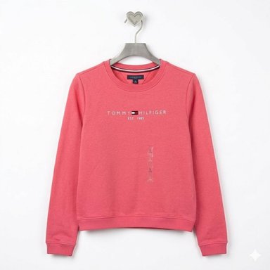 POLERA MANGA LARGA NIÑA TOMMY HILFIGER CLASICA LOGO TOMMY - 1