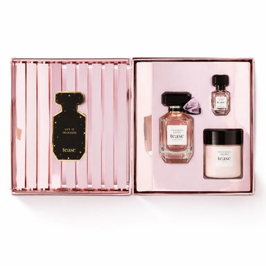 PACK DE REGALO PERFUME Y CREMA TEASE VICTORIAS SECRET - 2