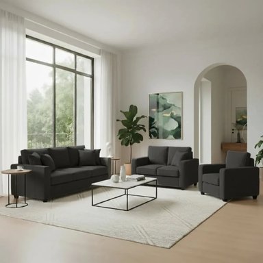 JUEGO DE SALA REIMS 3-2-1 + BANQUETA DE REGALO