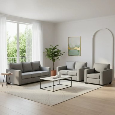 JUEGO DE SALA REIMS 3-2-1 + BANQUETA DE REGALO