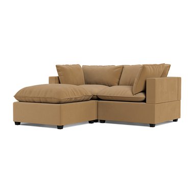 SOFA 2 CUERPOS RENNES + BANQUETA