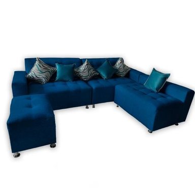 SOFÁ SECCIONAL PARÍS 3 CUERPOS + PUFF