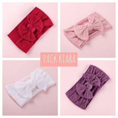 PACK VINCHAS LAZO MULTICOLOR BEBÉ KIARA