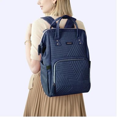 MOCHILA PAÑALERA SUNVENO AZUL