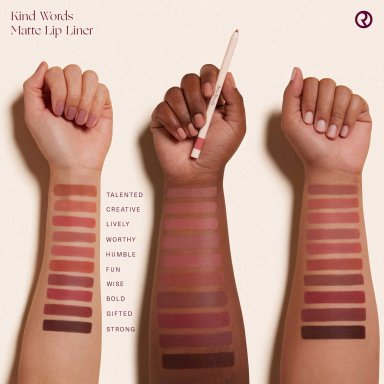DELINEADOR LABIOS RARE BEAUTY COLOR: STRONG, FUERTE RICH CHOCOLATE KIND WORDS LIP LINER - 2