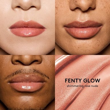 Labial Gloss Bomb Fenty Glow shimmering Maquillaje - 3