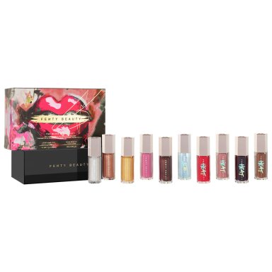 LABIAL FENTY BEAUTY JUEGO DE 10 PIEZAS BRILLO - 1