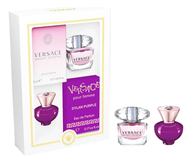 VERSACE SET DE PERFUMES DUO MINI SET BRIGHT CRYSTAL 5ML CU