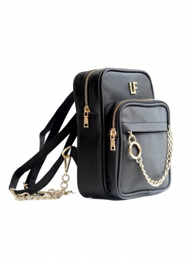 MOCHILA LF BAGS LOLA ROSE NEGRO MINI