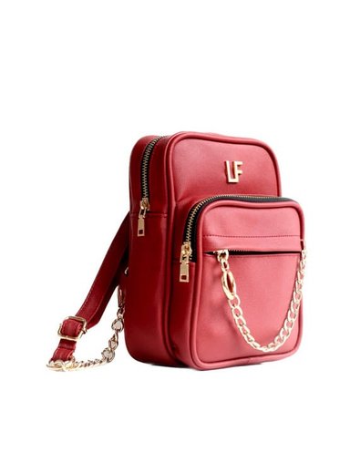 MOCHILA LF BAGS LOLA ROSE ROJO OSCURO MINI