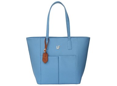 BOLSO PORTA LAPTOP LF BAGS ENDORA CELESTE