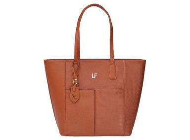 BOLSO PORTA LAPTOP LF BAGS ENDORA CAMEL