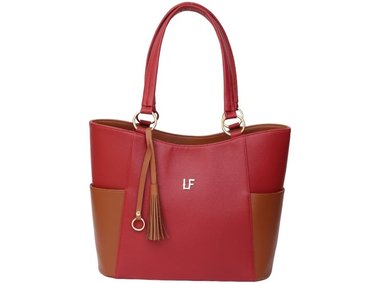CARTERA PORTA LAPTOP LF BAGS ELOISE ROJO