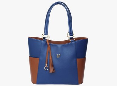 CARTERA PORTA LAPTOP LF BAGS ELOISE AZUL
