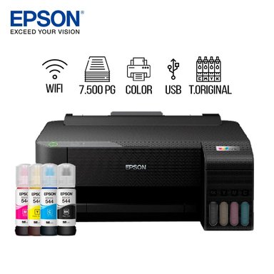 IMPRESORA DE TINTA EPSON ECOTANK L1250, IMPRIME / INALAMBRICA / USB DE ALTA VELOCIDAD - 1