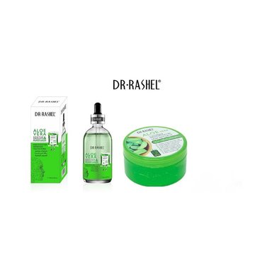 SET TRATAMIENTO FACIAL DR RASHEL SERUM PRIMER ALOE VERA 100 ML + GEL MULTIFUNCIONAL Y CUERPO 300 GR