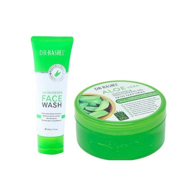 SET LIMPIADOR FACIAL DR RASHEL 100 GR + GEL MULTIFUNCIONAL ROSTRO CUERPO 300 GR