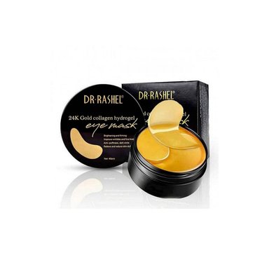 MASCARILLA FACIAL DR RASHEL OJOS HIDRATANTE PERLAS DORADAS NEGRAS