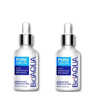 PACK 2 SERUM FACIAL BIO AQUA ACLARANTE ANTI ACNE BIOAQUA 100 ML
