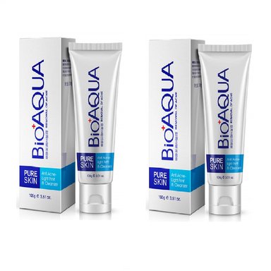 PACK 3 TRATAMIENTO FACIAL BIO AQUA GEL LIMPIADOR ANTI-ACNE BIOAQUA