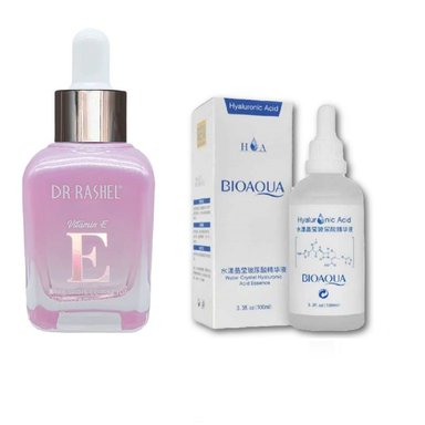 SET SERUM FACIAL DR RASHEL VITAMINA E + HIALURONICO BIOAQUA