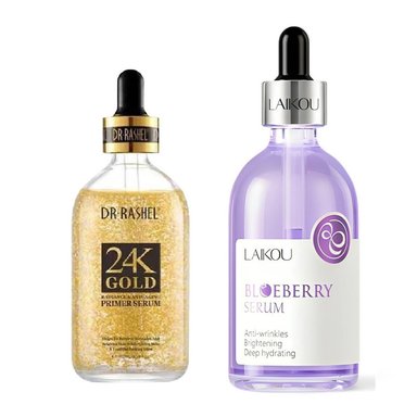 SET SERUM FACIAL DR RASHEL 24K GOLD + BLUEBERRY LAIKOU