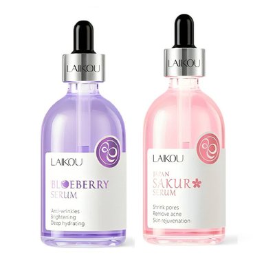 SET SERUM FACIAL BLUEBERRY + JAPAN SAKURA LAIKOU