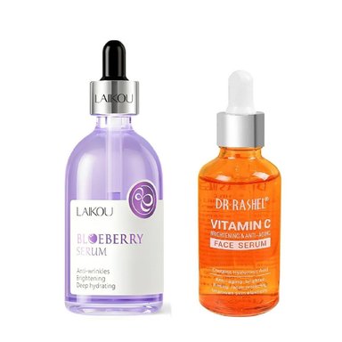 SET SERUM FACIAL LAIKOU BLUEBERRY + VITAMINA C DR RASHEL 50 ML