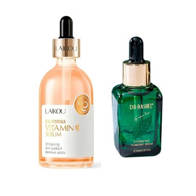SET SERUM FACIAL LAIKOU VITAMINA C + TE VERDE DR RASHEL