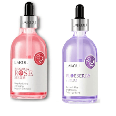 SET SERUM FACIAL BULGARI ROSE + BLUEBERRY LAIKOU