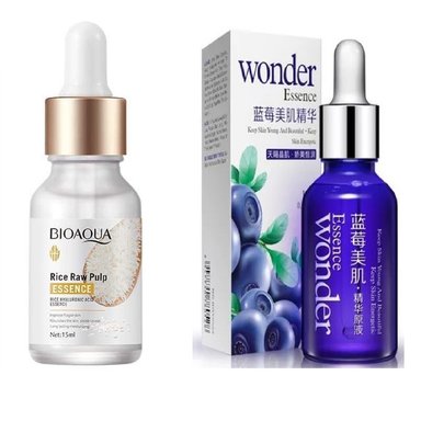 SET SERUM FACIAL BIO AQUA ARROZ + BLUEBERRY
