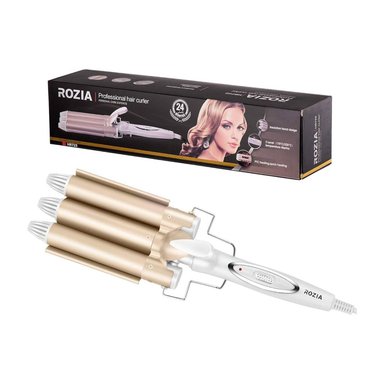 RIZADOR PROFESIONAL DE PELO ROZIA TRIPLE HR722