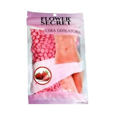 CERA DEPILATORIA EN PERLAS FLOWER SECRET PARA USO CON LA OLLA 100 GR