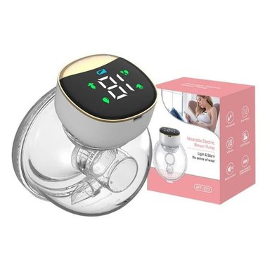 EXTRACTOR DE LECHE PORTÁTIL MANOS LIBRES COLOR DORADO