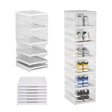 ZAPATERA PLEGABLE 6 NIVELES ORGANIZADOR DE ZAPATOS