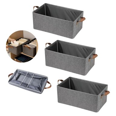 ORGANIZADOR DE TELA MULTIFUNCIONAL PLEGABLE PARA ARMARIO X3 UNIDS.