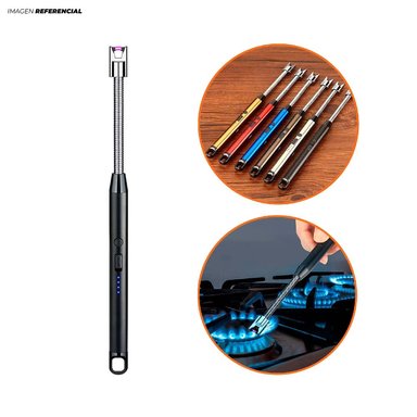 ENCENDEDOR RECARGABLE FLEXIBLE 360° CON BLOQUEO SEGURIDAD - 1