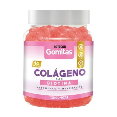 SUPLEMENTO SOTTCOR COLAGENO ADULTOS GOMITAS 100GR