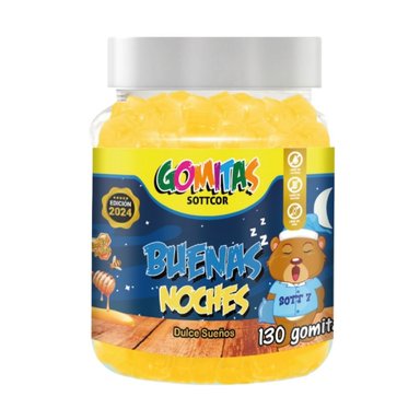 SUPLEMENTO SOTTCOR BUENAS NOCHES NIÑOS GOMITAS 100GR CHICLE